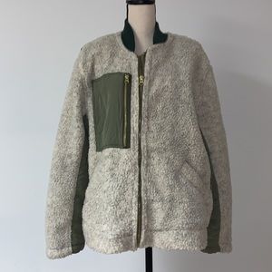 Free People We The Free Rivington Sherpa Jacket Small